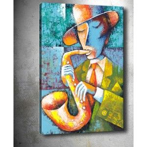 Obraz Tablo Center Saxophone, 50x70 cm