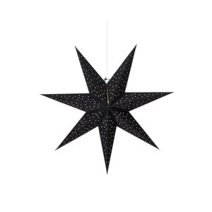 Czarna wisząca dekoracja świetlna Markslöjd Clara, wys. 75 cm