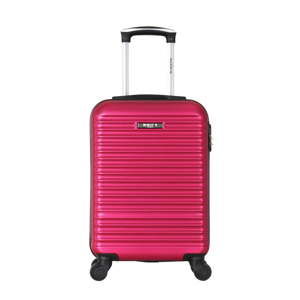 Czerwona walizka podróżna na kółkach Bluestar Mirassa, 31 l