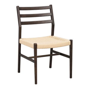 Ciemnobrązowe krzesła zestaw 2 szt. Harlan – Rowico