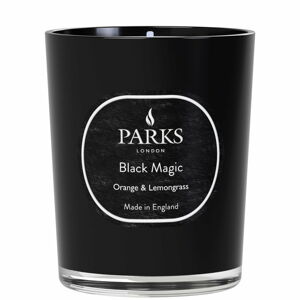 Świeczka o zapachu pomarańczy i trawy cytrynowej Parks Candles London Black Magic, 45 h