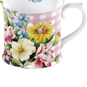 Kubek porcelanowy w kwiaty Creative Tops English Garden, 350 ml
