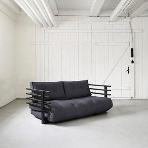 Sofa rozkładana Karup Funk Black/Gray