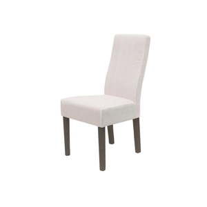 Białe krzesło z szarymi nogami Canett Titus