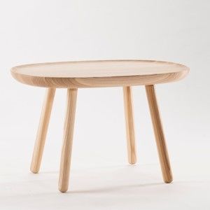 Naturalne stolik z litego drewna EMKO Naïve Medium