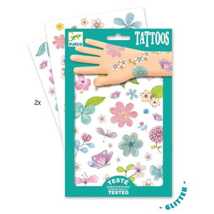 Tatuaże zmywalne Djeco Kwiaty