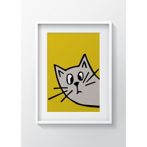 Obraz OYO Kids Orange Cat, 24x29 cm