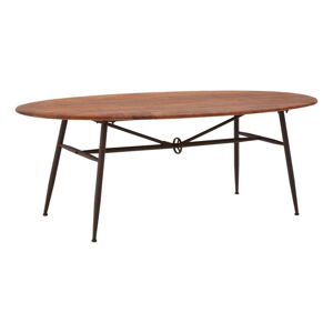 Stół z litego drewna orzechowego 104x219 cm New Foundry – Premier Housewares