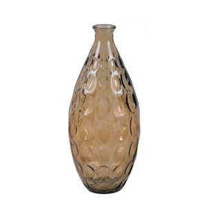 Przydymiony wazon ze szkła z recyklingu Ego Dekor Dune, wys. 38 cm