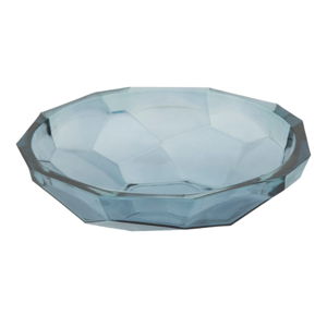 Niebieska miska ze szkła z recyklingu Mauro Ferretti Stone, ø 34 cm