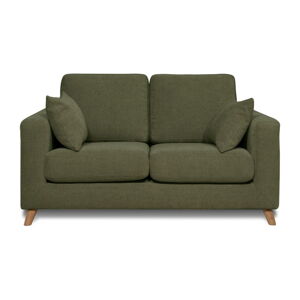 Sofa zielona 157 cm Faria - Scandic