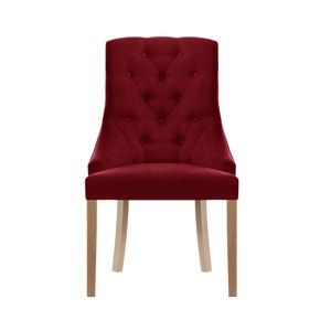 Czerwone krzesło Jalouse Maison Chiara