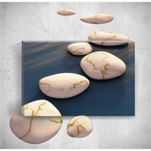 Obraz 3D Mosticx Pebbles, 40x60 cm