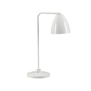 Biała lampa stołowa Design Twist Cervasca