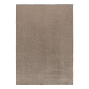 Brązowy dywan z mikrowłókna 160x220 cm Coraline Liso – Universal