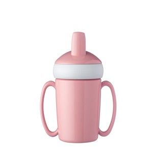 Różowa dziecięca butelka na wodę Rosti Mepal Trainer Mug