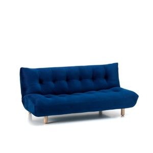 Niebieska rozkładana sofa Design Twist Tampico