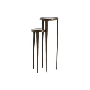 Metalowe okrągłe stoliki zestaw 2 szt. 35x35 cm Tobias – Light & Living