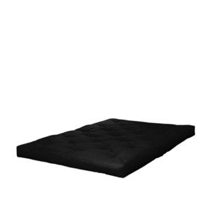 Czarny materac Karup Design Comfort Black, 140x200 cm