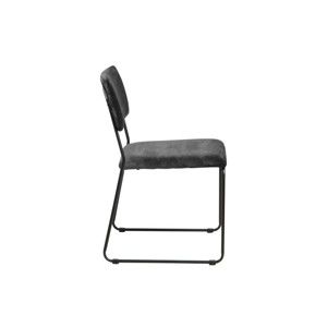 Czarne krzesło Actona Cornelia