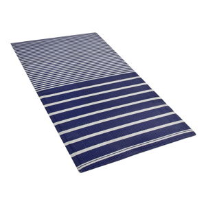 Ciemnoniebieski dywan na zewnątrz Monobeli Reglio, 90x180 cm