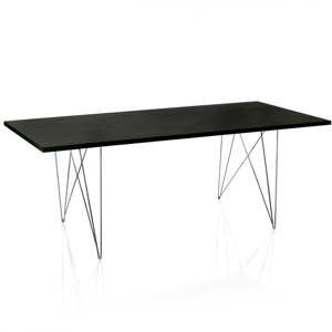 Czarny stół Magis Bella,dł. 200 cm