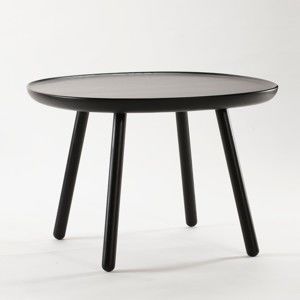 Czarny stolik z litego drewna EMKO Naïve Large