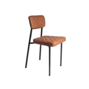 Jasnobrązowe krzesło Leitmotiv Retro