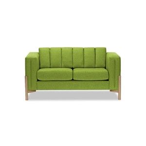 Zielona 2-osobowa sofa Miljä Haki