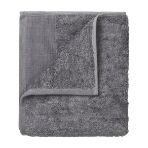 Zestaw 4 ciemnoszarych bawełnianych ręczników Blomus, 30x30 cm