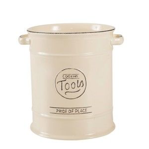 Kremowy pojemnik ceramiczny na przybory kuchenne T&G Woodware Pride Of Place