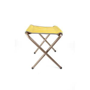 Żółte krzesełko składane Kikkerland