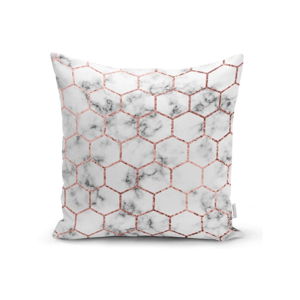 Poszewka na poduszkę Minimalist Cushion Covers Beehive Marble, 45x45 cm