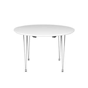 Biały stół do jadalni Actona Belina, 160x110 cm