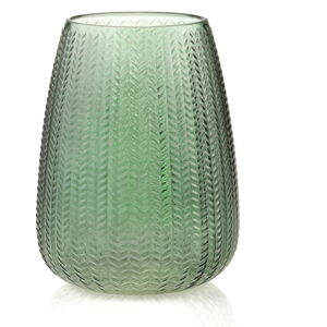 Zielony szklany wazon (wysokość 24 cm) Sevilla – AmeliaHome