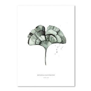 Plakat Leo La Douce Ginko Leaf, 29,7x42 cm