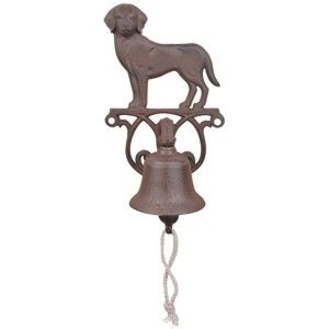 Dzwonek żeliwny w kształcie psa Ego Dekor