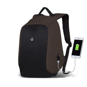 Czarnoszary plecak z portem USB My Valice SECRET Smart Bag