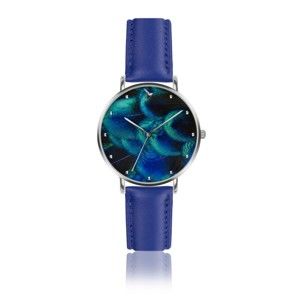 Zegarek damski z niebieskim paskiem ze skóry Emily Westwood Dreamy