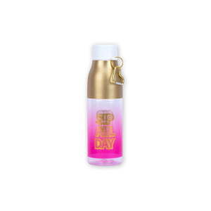 Fioletowo-złota butelka na wodę Tri-Coastal Design, 750 ml