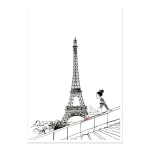 Plakat Leo La Douce Un Jour A Paris, 29,7x42 cm