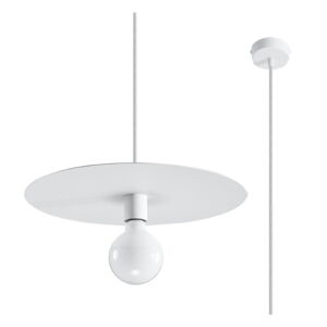 Biała lampa wisząca ø 40 cm Livago – Nice Lamps