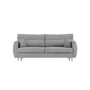 Szara 3-osobowa sofa rozkładana ze schowkiem Cosmopolitan design Sydney, 231x98x95 cm