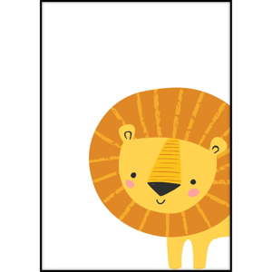 Plakat Imagioo Sweet Lion, 40x30 cm