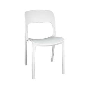 Komplet 4 białych krzeseł Evergreen House Faux
