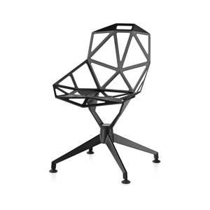 Czarne krzesło Magis One 4star