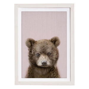 Obraz w ramie Querido Bestiario Baby Bear, 30x40 cm