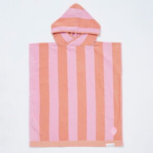Pomarańczowo-różowy bawełniany ręcznik dziecięcy 70x70 cm Terry – Sunnylife