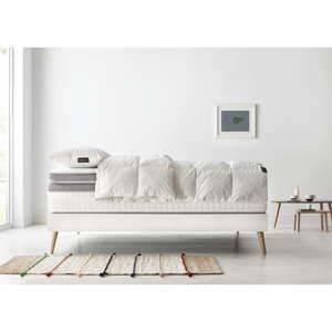 Komplet łóżka 2-osobowego, materaca i kołdry Bobochic Paris Bobo, 80x200 cm + 80x200 cm