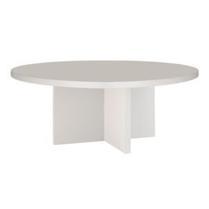 Biały okrągły stolik ø 80 cm Pausa – Really Nice Things